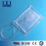 Urine drainage bag without outlet