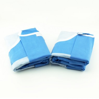 spunbonded nonwoven gown/sterile surgeon gowns