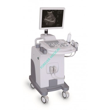 Medical Equipment Black/White Trolley Ultrasound