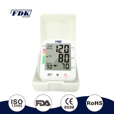 CE0598 and  FDA510k Wrist Blood Pressure Monitor