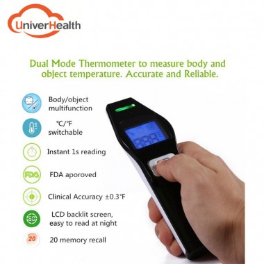 FDA approval infrared non-contact  forehead thermometer