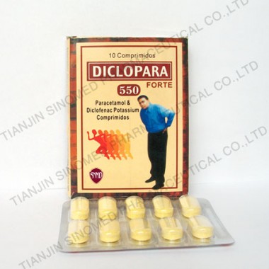 Paracetamol & Diclofenac Potassium
