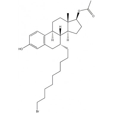 (7alpha,17beta)-7-(9-Bromononyl)-estra-1,3,5(10)-triene-3,17-diol 17-acetate