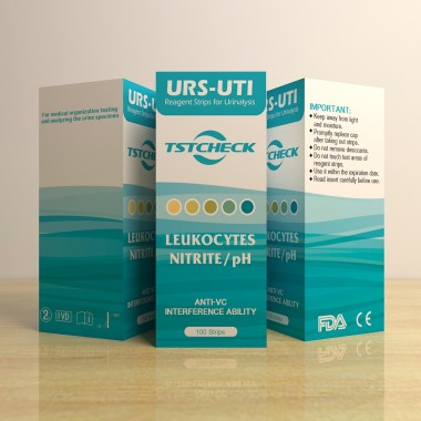 Routine test urinalysis strip, urine test strip urs-3, urinary tract infection uti test strips