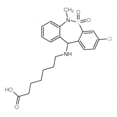 Tianeptine hemisulfate monohydrate