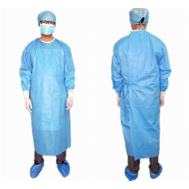 sterile disposable surgical gown