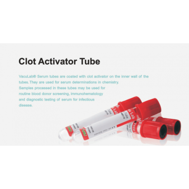 Clot Activator Tube