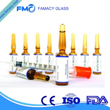 2ml clear empty pharmaceutical glass ampoule wholesale