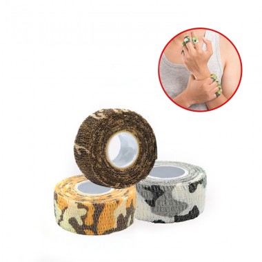 Printed Camouflage Breathable Non-Woven Cohesive Bandage
