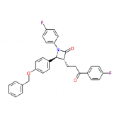 (3R,4S)-4-[4-(Benzyloxy)phenyl]-1-(4-fluorophenyl)-3-[3-(4-fluorophenyl)-3-oxopropyl]azetidin-2-one [190595-65-4]