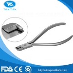 Orthodontic dental pliers Distal End Cutter