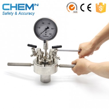 Chemical batch lab reactor stainless steel reactor