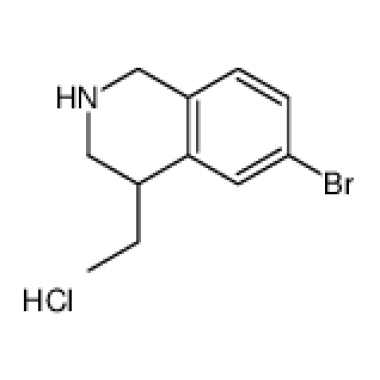 6-bromo-4-ethyl-1,2,3,4-tetrahydroisoquinoline,hydrochloride
