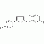2-(4-Fluorophenyl)-5-[(5-iodo-2-methylphenyl)methyl]thiophene