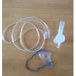 medical disposable pediatric nebulizer mask set with cup and tube