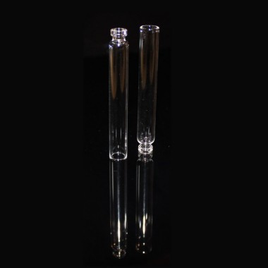 1.8ml Refillable Insulin Vial Transparent Cartridge with alu cap, rubber for Medicine Liquid
