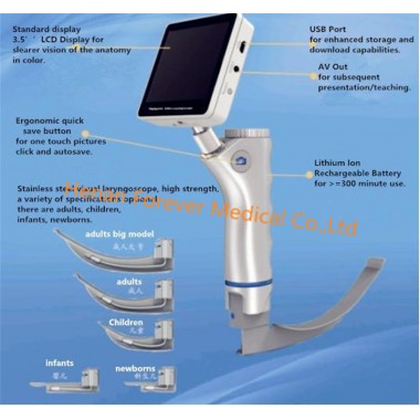 Hospital Medical Equipment Anesthetic Laryngoscope Series