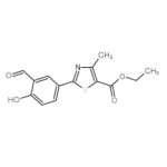 Ethyl 2-(3-formyl-4-hydroxyphenyl)-4-methyl thiazole-5-carboxylate CAS:161798-01-2 Assay:98