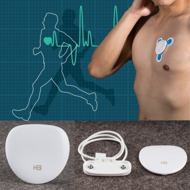 Hot sale wireless SnapECG Recorder with full lead ECG monitoring