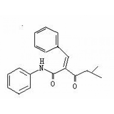 4-methyl-3-oxo-4-methyl-3-oxo-N-phenyl-2- (phenylmethylene) pentanamide