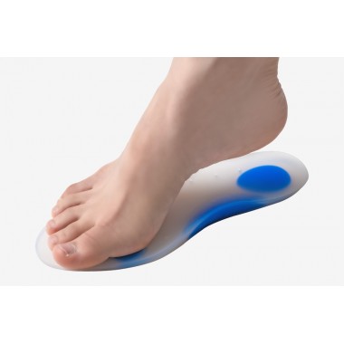 High Quality, 100% Medical Grade Arch Supported Silicone Air Insole