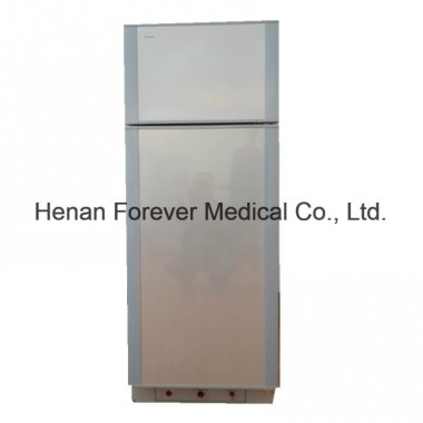 300L Hotel Use Silience No Noise Absorption Gas Refrigerator