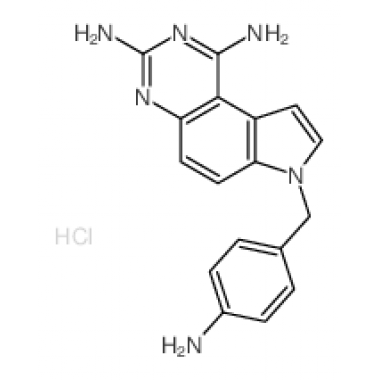 7-[(4-aminophenyl)methyl]pyrrolo[3,2-f]quinazoline-1,3-diamine