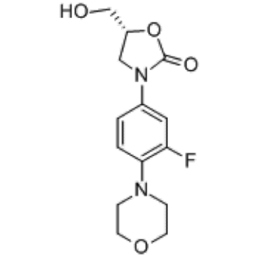 (5R)-(hydroxymethyl)-3-[3-fluoro-4-(4-morpholinyl)phenyl]oxazolidin-2-one
