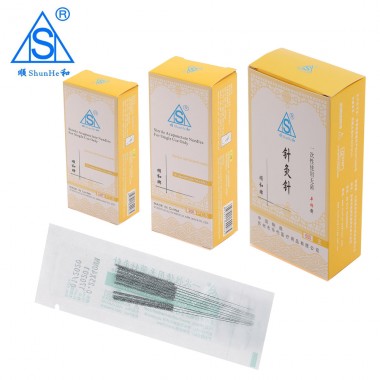 Disposable shunhe brand sterile acupuncture needles