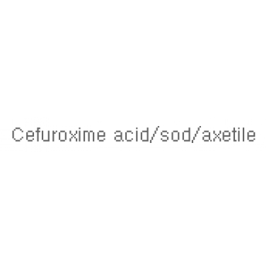 Cefuroxime acid/sod/axetile