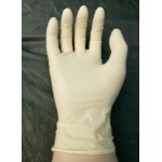 Latex examination gloves powder free single chlorination