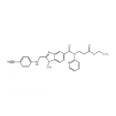ethyl N-[(2-{[(4-cyanophenyl)amino]methyl}-1-methyl-1H-benzimidazol-5-yl)carbonyl]-N-pyridin-2-yl-beta-alaninate