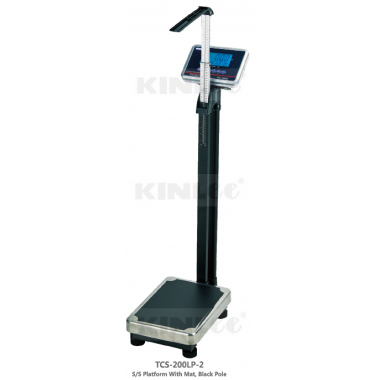 Digital Electronic Platform BMI Function Scale With Height Meter