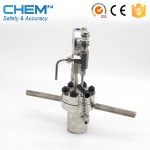Micro high pressure reactor stainless steel jacketed filter tank