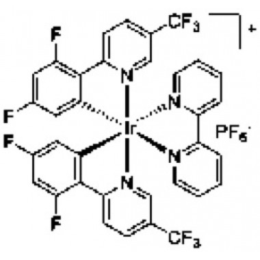 Bis [2- (2,4-difluorophenyl) -5-trifluoromethylpyridine] [2-2'-bipyridyl] iridium hexafluorophosphate