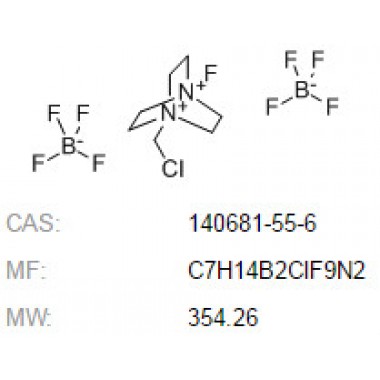 1-Chloromethyl-4-fluoro-1,4-diazoniabicyclo[2.2.2]octane bis(tetrafluoroborate)