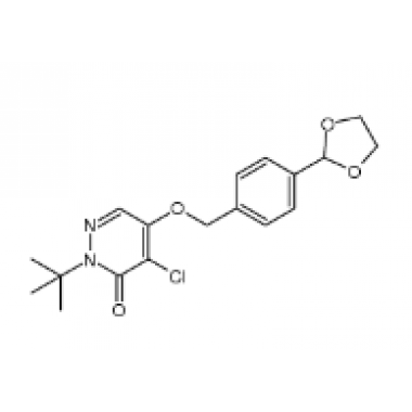 3(2H)-Pyridazinone, 4-chloro-2-(1,1-dimethylethyl)-5-[[4-(1,3-dioxolan-2-yl)phenyl]methoxy]-