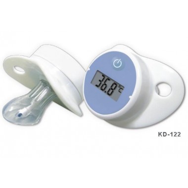 Digital Pacifier Thermometer Kd-122 C/F Switchable Waterproof Memory Supply OEM/ODM