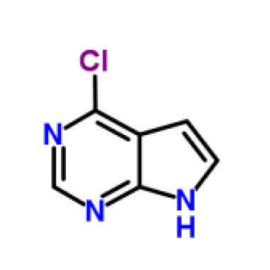 4-Chloropyrrolo[2,3-d]pyrimidine [3680-69-1]