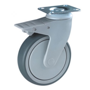 hospital casters with brake
