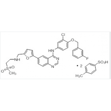 N-{3-chloro-4-[(3-fluorobenzyl)oxyl]phenyl}-6-[5-({[2-(methylsulfonyl)ethyl]amino}methyl)furan-2-yl]
