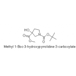 Methyl 1-Boc-3-hydroxypyrrolidine-3-carboxylate