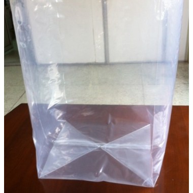 Medicinal Low Density Polyethylene Square Box Bags (Plan and Stereo)