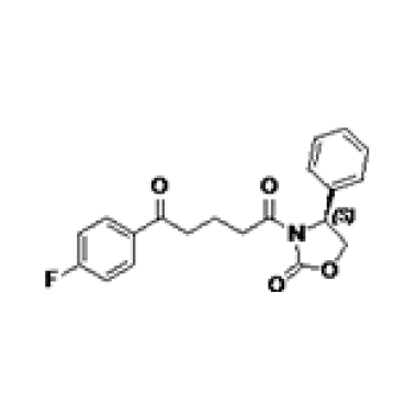 (S)-3-(5-(4-fluorophenyl)-5-oxopentanoyl) -4-phenyloxazolidin-2-one