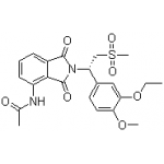 (S)-2-[1-(3-Ethoxy-4-methoxyphenyl)-2-methylsulfonylethyl]-4-acetylaminoisoindoline-1,3-dione