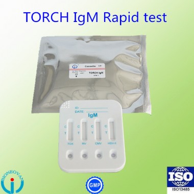 Human diagnostic test kit Torch 4 in 1 CMV /Rubella / Toxoplasma / Herpes Rapid Test