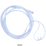 nasal oxygen cannula with soft prong