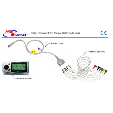 ECG holter Patient cable and Leads