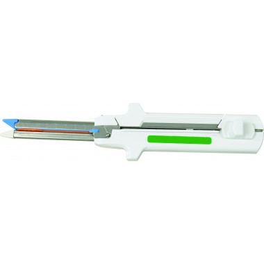Disposable linear cutting stapler and reload