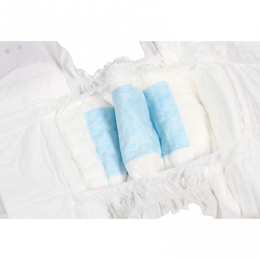 Disposable cloth-like breathable adult diaper